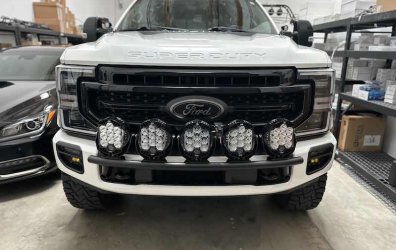 Camera Relocation Success with Factory Aftermarket Bar and BD LP9's