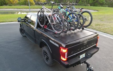 Retrax Pro XR with Rhino Rack and Bikes