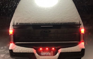 DRW tailgate light on a SRW