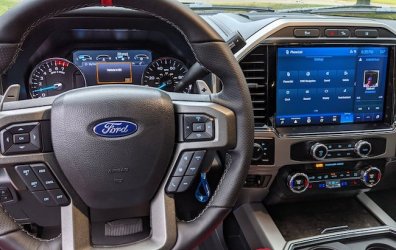 Raptor Steering Wheel Mod - Super Duty Tremor