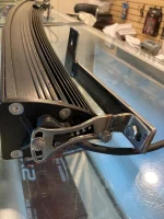 BDS 40 Inch Arc Dual Control Light Bar - Brackets.webp