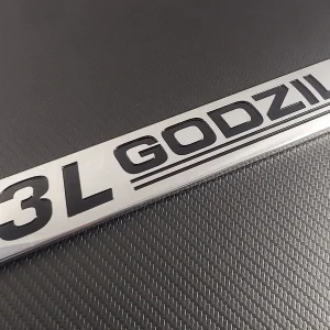 73l godzilla billet aluminum badge.jpg
