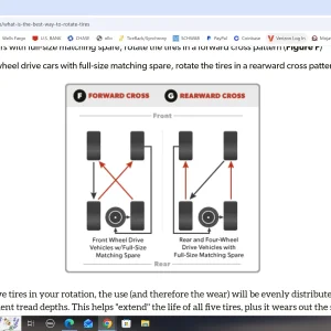 TireRack tire rotation 5-tire rearward cross.webp | Ford Tremor Forum ...