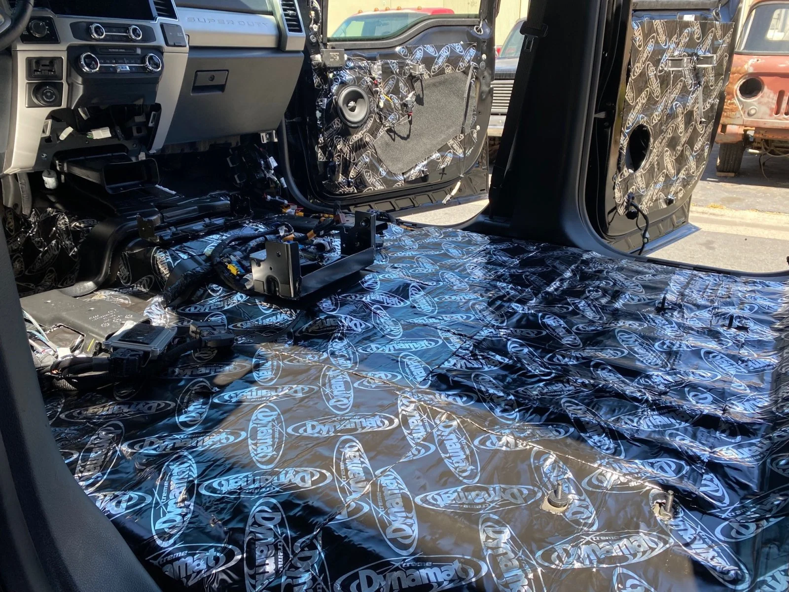 floor & doors Dynamat.jpg | Ford Tremor Forum | Ford Super Duty