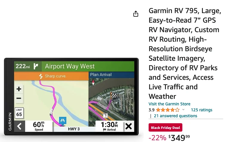 Garmin-RV-795.png | Ford Tremor Forum | Ford Super Duty