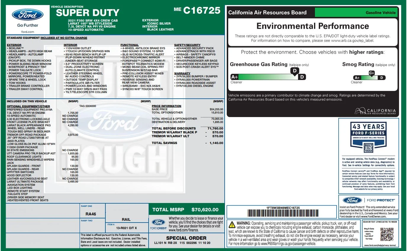 sticker.JPG | Ford Tremor Forum | Ford Super Duty