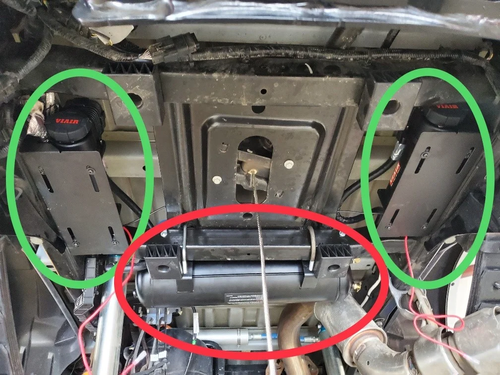 Viair install pic.jpg | Ford Tremor Forum | Ford Super Duty